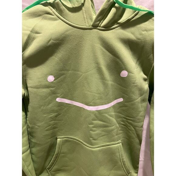 Dream Smile Merch Hoodie for Men Women, lime green , size small - Picture 1 of 7